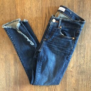 LOFT Jeans with Tulip Frayed Hem